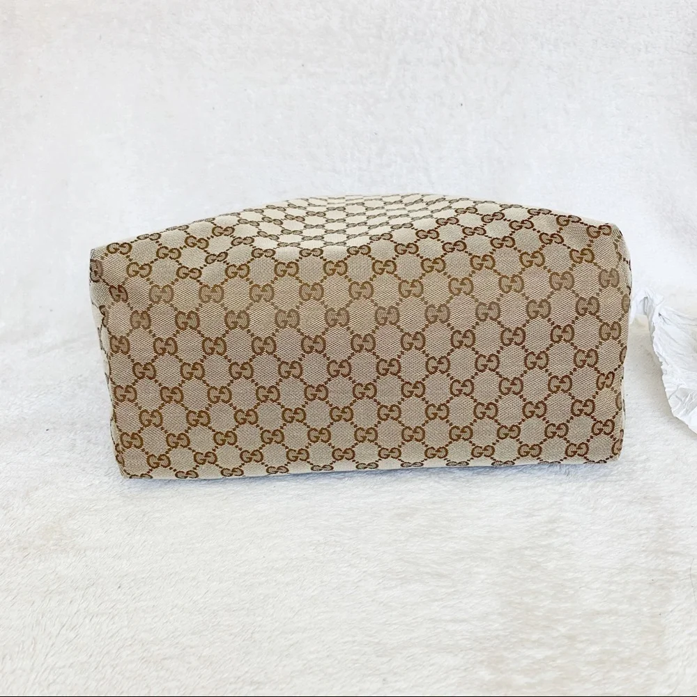 NWT Authentic Gucci Woven GG Large Tall Tote Bag​